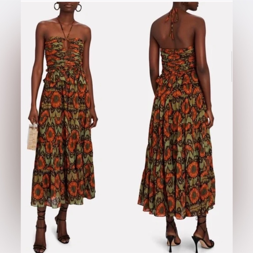 Ulla Johnson Evanthe Midi Dress Sz 12